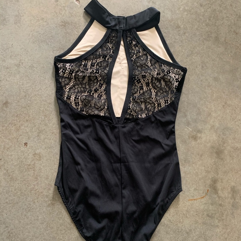 Women’s dance Black Leotard New M